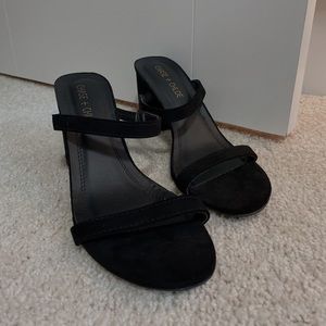 Black Kitten Heels | 7.5